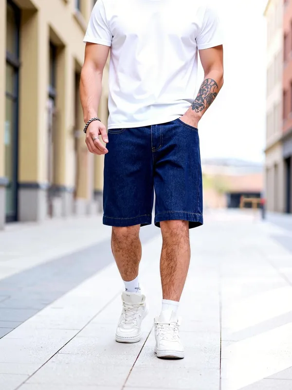 Dark_Blue_Denim_Premium_Short_For_Men