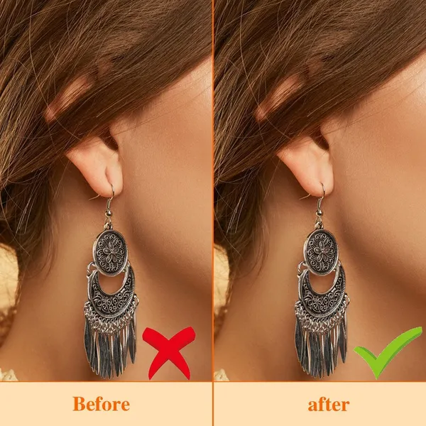 Hopea_(Pack_of_120)_Earlobe_Patch_for_Heavy_Earrings__|_Ear_Lobe_Support_&_Protector_|_Earring_Lifter_Patch_|_Ear_Tape_&_Ear_Cushion_|_Anti_Droop_Earring_Support