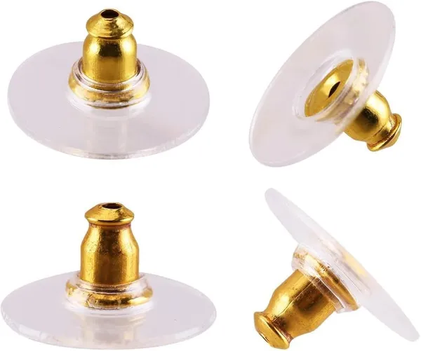 Earring_Back_Stopper_(200_Pcs)_–_Secure_Metal_Earring_Backs_with_Rubber_Grip_for_Studs_&_Heavy_Earrings_|_Non-Slip_Replacement_Earring_Stoppers_(Silver)