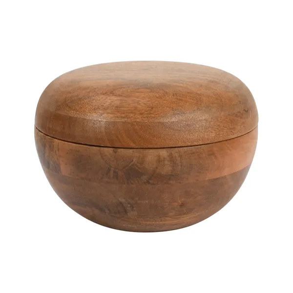 Handcrafted_Solid_Wood_Roti_Casserole_With_Lid_Sandcolour