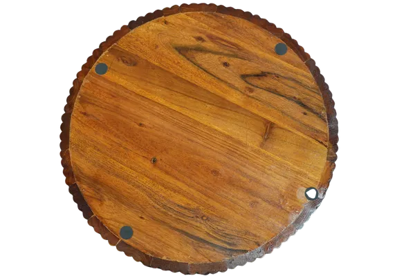 Handcrafted_Natural_Acacia_Wood_Round_Fluted_Serving_Tray