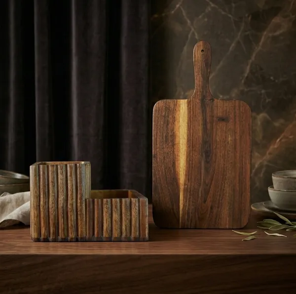 Kitchen_Prep_Organize_Combo_Helios_Acacia_Board_Fluted_Cutlery_Stand