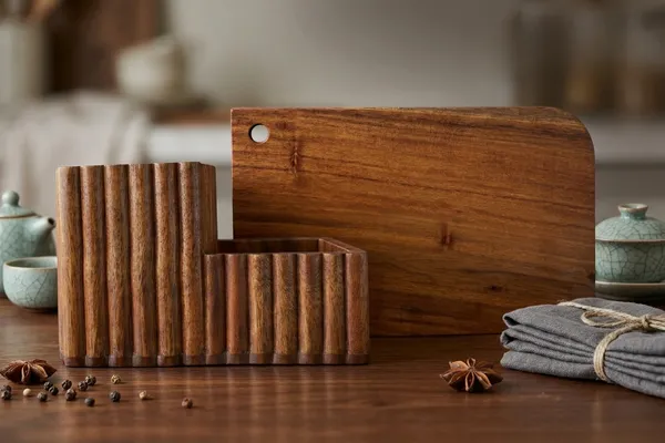 Kitchen_Prep_Organize_Combo_Chronos_Acacia_Board_Fluted_Cutlery_Stand