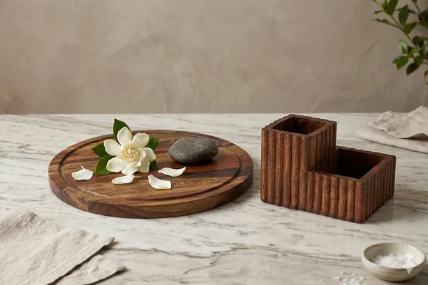 Kitchen_Prep_Organize_Combo_Round_Acacia_Chronos_Board_Fluted_Cutlery_Stand