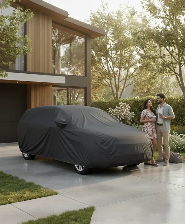 Grey_Waterproof_Car_Cover_Compatible_With_Renault_Kiger_Uv_Rain_Dust_Sun_Protection
