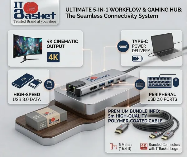 Grey_Laptop_Connectivity_Kit_Type-C_5-In-1_Hub_+_Hdmi_4K_5M_Cable_Multiport_4K_Uhd
