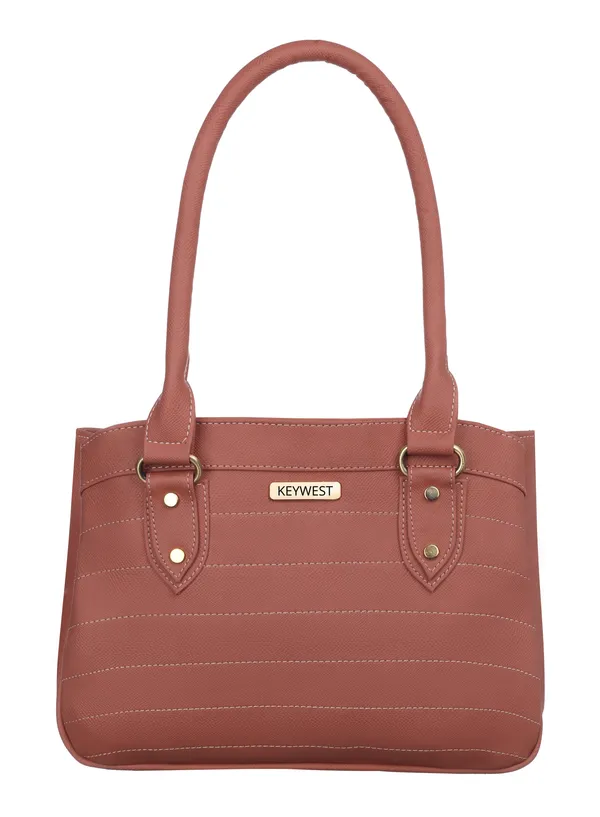 Keywest_Women's_Laura_Tote_Handbag_for_Women_|_Hobo_Bag_for_Work_|_Ladies_Purse_|_Stylish_Shoulder_Bag_|_Gift_For_Women_|_Light_Pink