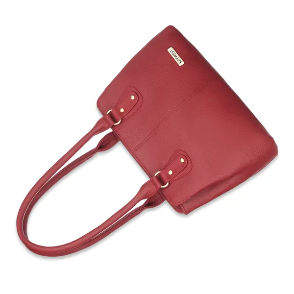 Keywest_Women's_Penguin_Tote_Handbag_for_Women_|_Hobo_Bag_for_Work_|_Ladies_Purse_|_Stylish_Shoulder_Bag_|_Gift_For_Women_|_Maroon