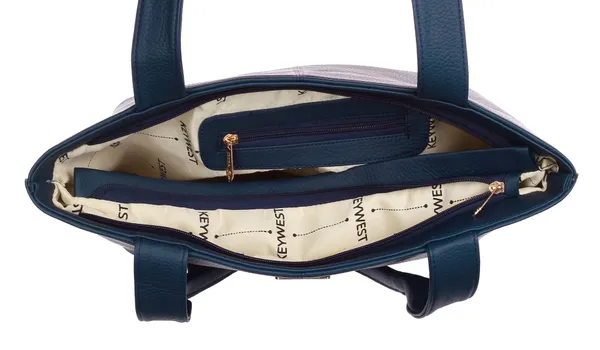 Keywest_Women's_Alpha_Tote_Handbag_for_Women_|_Hobo_Bag_for_Work_|_Ladies_Purse_|_Stylish_Shoulder_Bag_|_Gift_For_Women_|_Blue