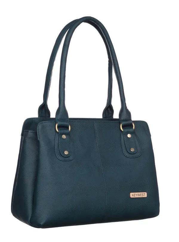 Keywest_Women's_Penguin_Tote_Handbag_for_Women_|_Hobo_Bag_for_Work_|_Ladies_Purse_|_Stylish_Shoulder_Bag_|_Gift_For_Women_|_Blue