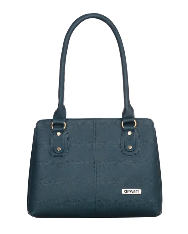 Keywest_Women's_Penguin_Tote_Handbag_for_Women_|_Hobo_Bag_for_Work_|_Ladies_Purse_|_Stylish_Shoulder_Bag_|_Gift_For_Women_|_Blue