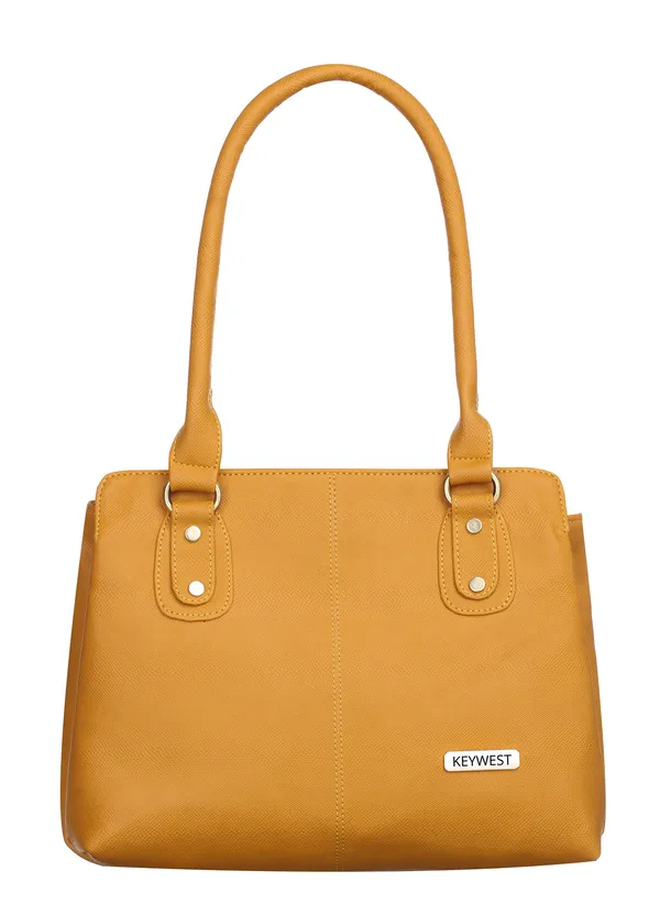 Keywest_Women's_Penguin_Tote_Handbag_for_Women_|_Hobo_Bag_for_Work_|_Ladies_Purse_|_Stylish_Shoulder_Bag_|_Gift_For_Women_|_Yellow