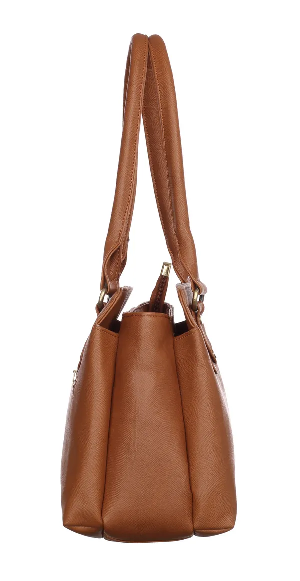 Keywest_Women's_Penguin_Tote_Handbag_for_Women_|_Hobo_Bag_for_Work_|_Ladies_Purse_|_Stylish_Shoulder_Bag_|_Gift_For_Women_|_Tan