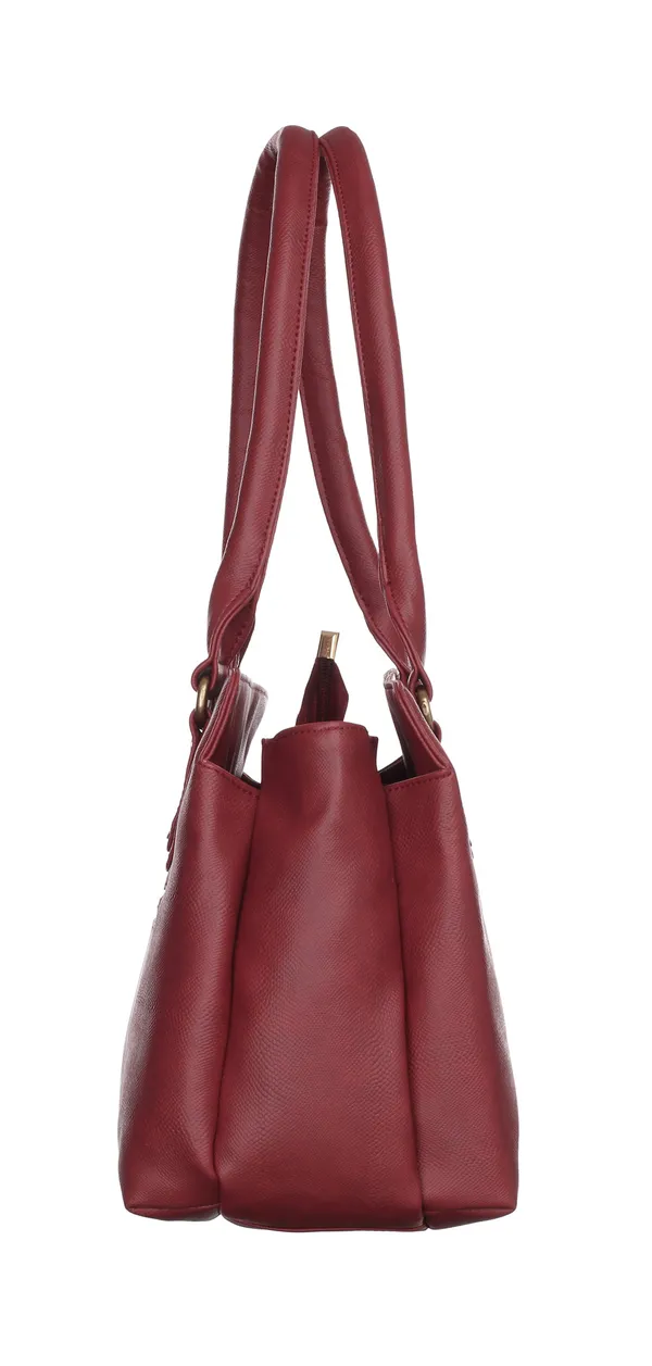 Keywest_Women's_Penguin_Tote_Handbag_for_Women_|_Hobo_Bag_for_Work_|_Ladies_Purse_|_Stylish_Shoulder_Bag_|_Gift_For_Women_|_Maroon