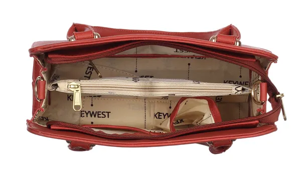 Keywest_Women's_Beach_Tote_Handbag_for_Women_|_Hobo_Bag_for_Work_|_Ladies_Purse_|_Stylish_Shoulder_Bag_|_Gift_For_Women_|_Red