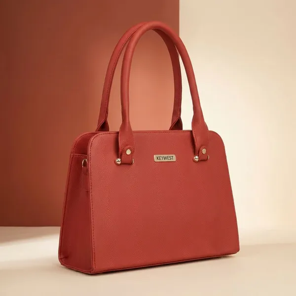 Keywest_Women's_Beach_Tote_Handbag_for_Women_|_Hobo_Bag_for_Work_|_Ladies_Purse_|_Stylish_Shoulder_Bag_|_Gift_For_Women_|_Red