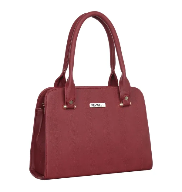 Keywest_Women's_Beach_Tote_Handbag_for_Women_|_Hobo_Bag_for_Work_|_Ladies_Purse_|_Stylish_Shoulder_Bag_|_Gift_For_Women_|_Maroon