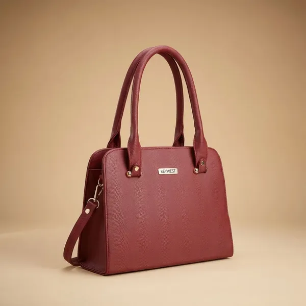 Keywest_Women's_Beach_Tote_Handbag_for_Women_|_Hobo_Bag_for_Work_|_Ladies_Purse_|_Stylish_Shoulder_Bag_|_Gift_For_Women_|_Maroon