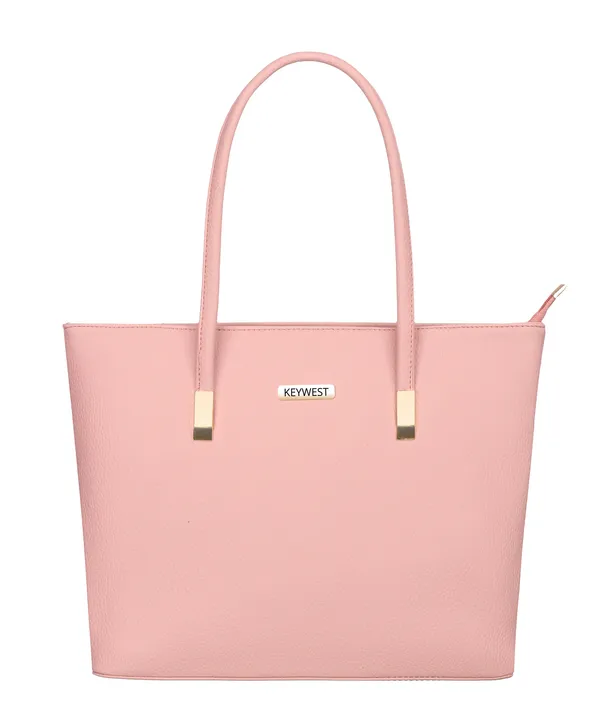 Keywest_Women's_Betula_Tote_Handbag_for_Women_|_Hobo_Bag_for_Work_|_Ladies_Purse_|_Stylish_Shoulder_Bag_|_Gift_For_Women_|_Light_Pink