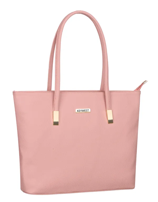 Keywest_Women's_Betula_Tote_Handbag_for_Women_|_Hobo_Bag_for_Work_|_Ladies_Purse_|_Stylish_Shoulder_Bag_|_Gift_For_Women_|_Light_Pink
