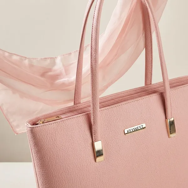 Keywest_Women's_Betula_Tote_Handbag_for_Women_|_Hobo_Bag_for_Work_|_Ladies_Purse_|_Stylish_Shoulder_Bag_|_Gift_For_Women_|_Light_Pink