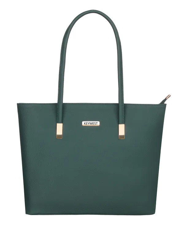 Keywest_Women's_Betula_Tote_Handbag_for_Women_|_Hobo_Bag_for_Work_|_Ladies_Purse_|_Stylish_Shoulder_Bag_|_Gift_For_Women_|_Green