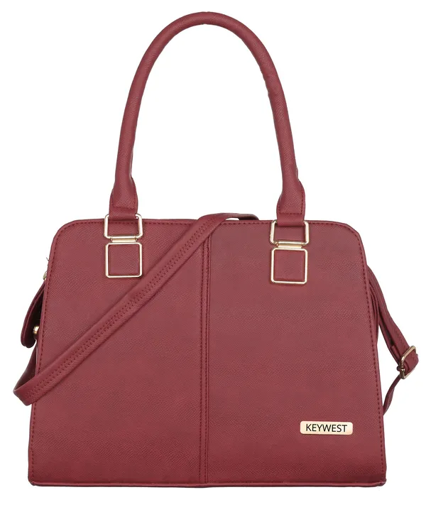 Keywest_Women's_Arlington_Tote_Handbag_for_Women_|_Hobo_Bag_for_Work_|_Ladies_Purse_|_Stylish_Shoulder_Bag_|_Gift_For_Women_|_Maroon