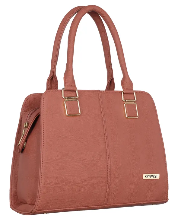 Keywest_Women's_Arlington_Tote_Handbag_for_Women_|_Hobo_Bag_for_Work_|_Ladies_Purse_|_Stylish_Shoulder_Bag_|_Gift_For_Women_|_Light_Pink