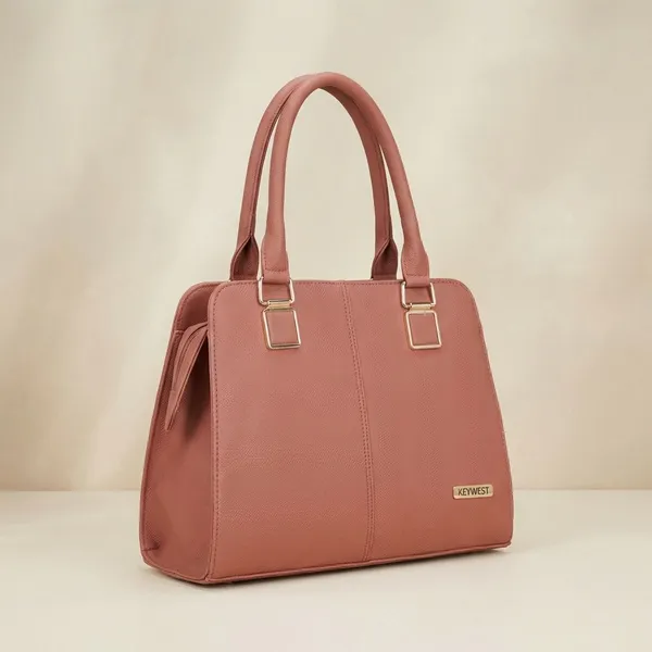 Keywest_Women's_Arlington_Tote_Handbag_for_Women_|_Hobo_Bag_for_Work_|_Ladies_Purse_|_Stylish_Shoulder_Bag_|_Gift_For_Women_|_Light_Pink