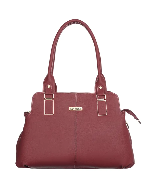 Keywest_Women's_Pheonix_Tote_Handbag_for_Women_|_Hobo_Bag_for_Work_|_Ladies_Purse_|_Stylish_Shoulder_Bag_|_Gift_For_Women_|_Maroon