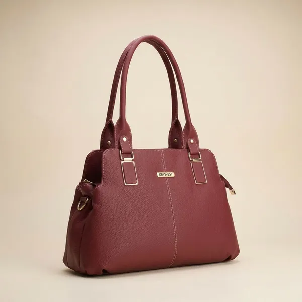 Keywest_Women's_Pheonix_Tote_Handbag_for_Women_|_Hobo_Bag_for_Work_|_Ladies_Purse_|_Stylish_Shoulder_Bag_|_Gift_For_Women_|_Maroon