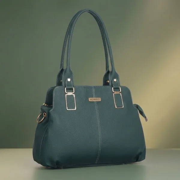 Keywest_Women's_Pheonix_Tote_Handbag_for_Women_|_Hobo_Bag_for_Work_|_Ladies_Purse_|_Stylish_Shoulder_Bag_|_Gift_For_Women_|_Green