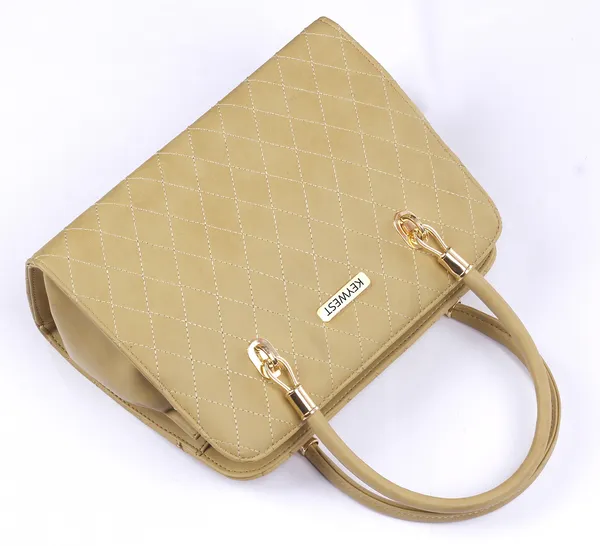 Keywest_Women's_Diamond_Tote_Handbag_for_Women_|_Hobo_Bag_for_Work_|_Ladies_Purse_|_Stylish_Shoulder_Bag_|_Gift_For_Women_|_Beige