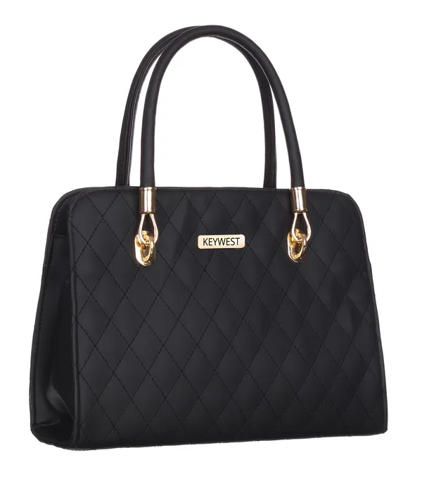 Keywest_Women's_Diamond_Tote_Handbag_for_Women_|_Hobo_Bag_for_Work_|_Ladies_Purse_|_Stylish_Shoulder_Bag_|_Gift_For_Women_|_Black