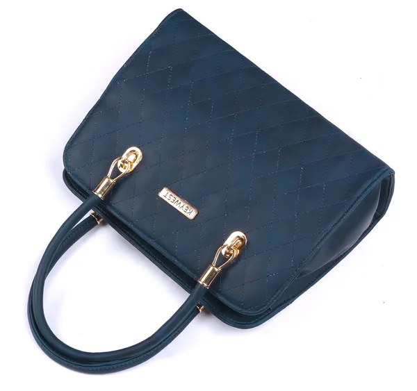 Keywest_Women's_Diamond_Tote_Handbag_for_Women_|_Hobo_Bag_for_Work_|_Ladies_Purse_|_Stylish_Shoulder_Bag_|_Gift_For_Women_|_Blue