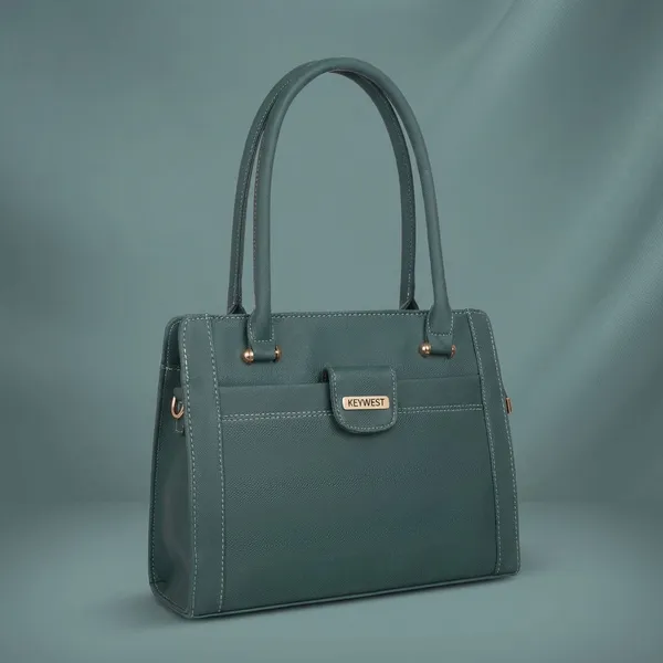 Keywest_Women's_Britney_Tote_Handbag_for_Women_|_Hobo_Bag_for_Work_|_Ladies_Purse_|_Stylish_Shoulder_Bag_|_Gift_For_Women_|_Green
