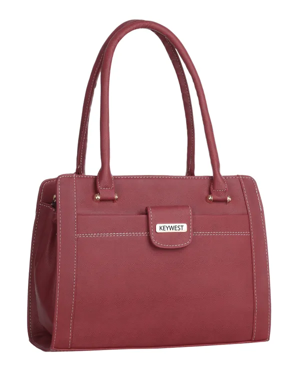 Keywest_Women's_Britney_Tote_Handbag_for_Women_|_Hobo_Bag_for_Work_|_Ladies_Purse_|_Stylish_Shoulder_Bag_|_Gift_For_Women_|_Maroon