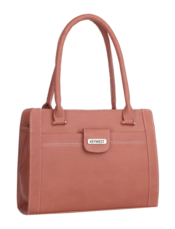 Keywest_Women's_Britney_Tote_Handbag_for_Women_|_Hobo_Bag_for_Work_|_Ladies_Purse_|_Stylish_Shoulder_Bag_|_Gift_For_Women_|_Light_Pink