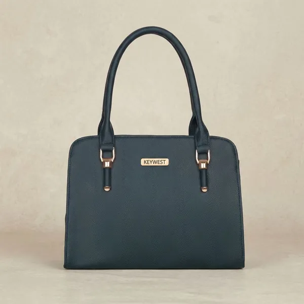 Keywest_Women's_Squarish_Tote_Handbag_for_Women_|_Hobo_Bag_for_Work_|_Ladies_Purse_|_Stylish_Shoulder_Bag_|_Gift_For_Women_|_Blue
