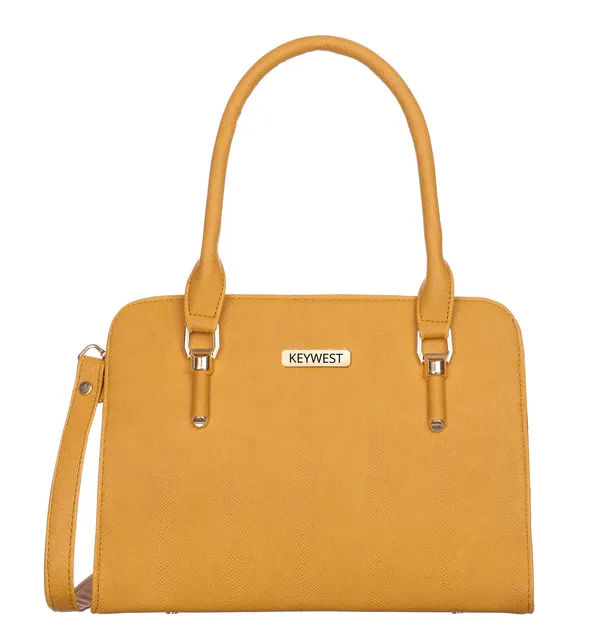 Keywest_Women's_Squarish_Tote_Handbag_for_Women_|_Hobo_Bag_for_Work_|_Ladies_Purse_|_Stylish_Shoulder_Bag_|_Gift_For_Women_|_Yellow