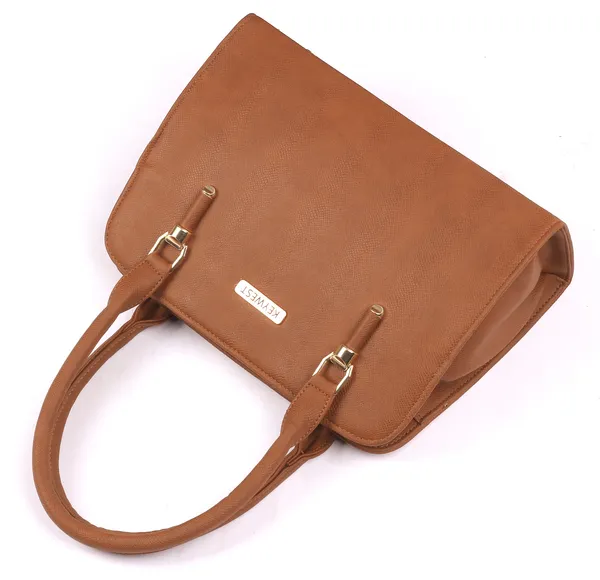 Keywest_Women's_Squarish_Tote_Handbag_for_Women_|_Hobo_Bag_for_Work_|_Ladies_Purse_|_Stylish_Shoulder_Bag_|_Gift_For_Women_|_Tan