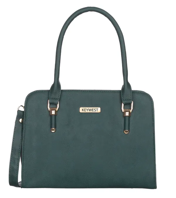 Keywest_Women's_Squarish_Tote_Handbag_for_Women_|_Hobo_Bag_for_Work_|_Ladies_Purse_|_Stylish_Shoulder_Bag_|_Gift_For_Women_|_Green