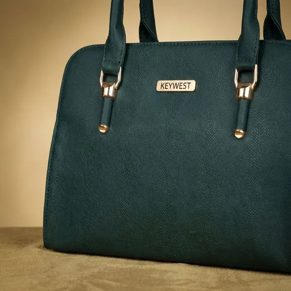 Keywest_Women's_Squarish_Tote_Handbag_for_Women_|_Hobo_Bag_for_Work_|_Ladies_Purse_|_Stylish_Shoulder_Bag_|_Gift_For_Women_|_Green