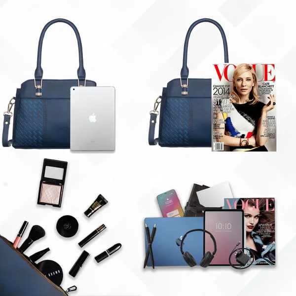 Keywest_Women's_Alessandra_Tote_Handbag_for_Women_|_Hobo_Bag_for_Work_|_Ladies_Purse_|_Stylish_Shoulder_Bag_|_Gift_For_Women_|_Blue