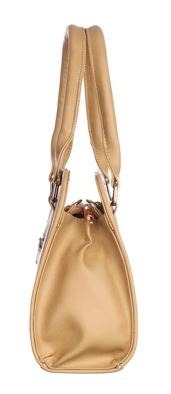 Keywest_Women's_Laurent_Tote_Handbag_for_Women_|_Hobo_Bag_for_Work_|_Ladies_Purse_|_Stylish_Shoulder_Bag_|_Gift_For_Women_|_Black_||_Beige