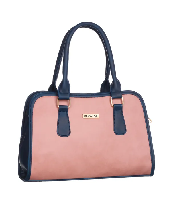 Keywest_Women's_Laurent_Tote_Handbag_for_Women_|_Hobo_Bag_for_Work_|_Ladies_Purse_|_Stylish_Shoulder_Bag_|_Gift_For_Women_|_Pink_||_Blue