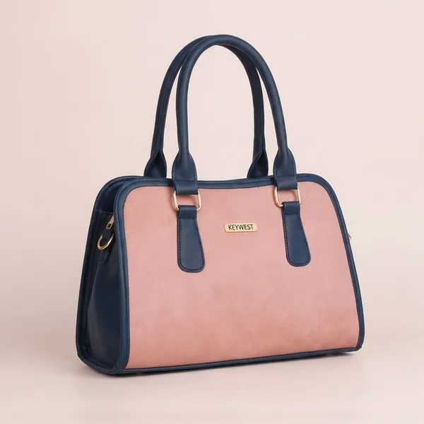 Keywest_Women's_Laurent_Tote_Handbag_for_Women_|_Hobo_Bag_for_Work_|_Ladies_Purse_|_Stylish_Shoulder_Bag_|_Gift_For_Women_|_Pink_||_Blue