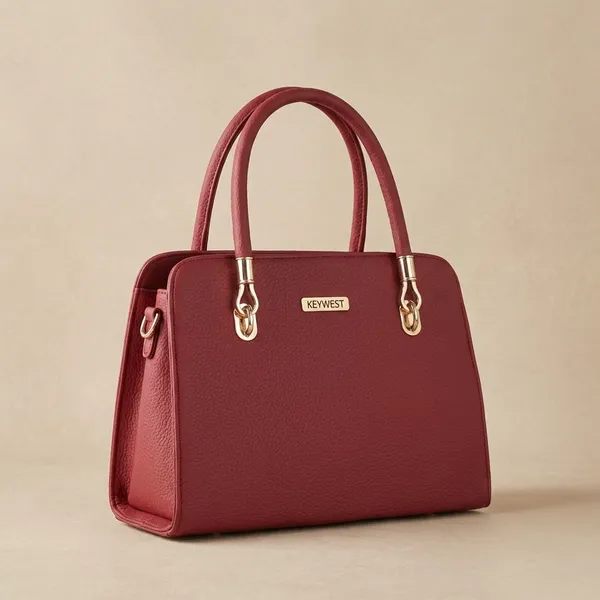 Keywest_Women's_Chanelle_Tote_Handbag_for_Women_|_Hobo_Bag_for_Work_|_Ladies_Purse_|_Stylish_Shoulder_Bag_|_Gift_For_Women_|_Maroon