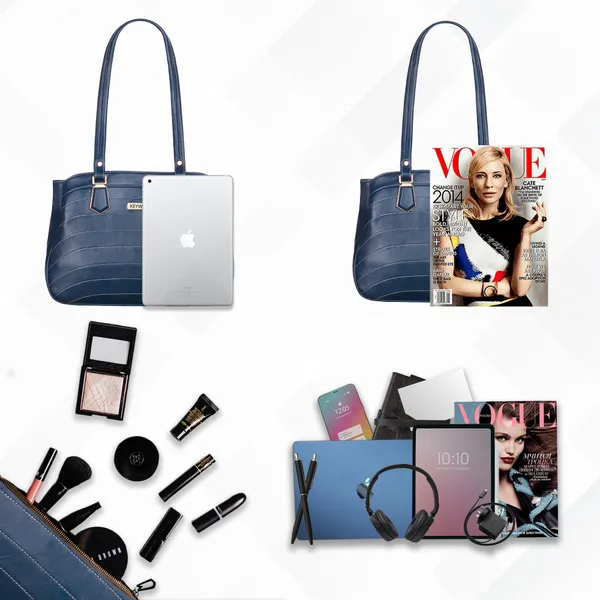 Keywest_Women's_Samantha_Tote_Handbag_for_Women_|_Hobo_Bag_for_Work_|_Ladies_Purse_|_Stylish_Shoulder_Bag_|_Gift_For_Women_|_Blue