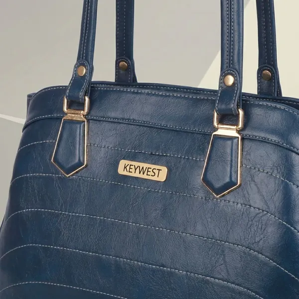 Keywest_Women's_Samantha_Tote_Handbag_for_Women_|_Hobo_Bag_for_Work_|_Ladies_Purse_|_Stylish_Shoulder_Bag_|_Gift_For_Women_|_Blue